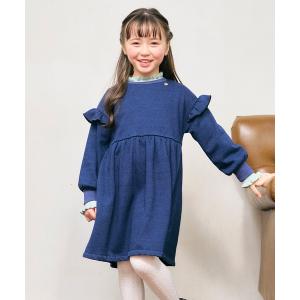 ワンピース 「WEB限定・あったか」裏シャギーまいにちワンピ キッズ 子供服 女の子