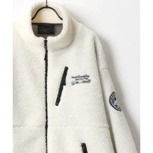 ブルゾン アウター MARK GONZALES ARTWORK COLLECTION/マークゴンザレス 別注 オーバーサイズ シープボアジャケット/ボ