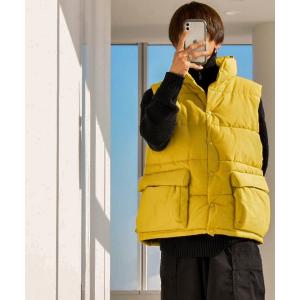 ダウンベスト ベスト ポリリップストップ 中綿ベスト メンズ レディース