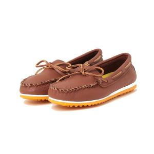 デッキシューズ MINNETONKA/ミネトンカ モカシン「MOOSEHIDE PLUS」 メンズ