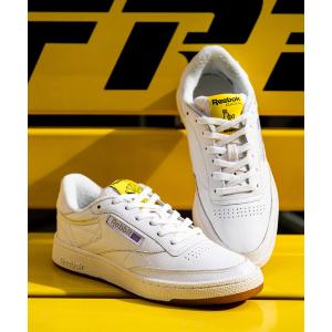 スニーカー メンズ Reebok CLUB C 85 atmos x #FR2 / リーボック クラブシー 85 アトモス x エフアールツー「SP」｜ZOZOTOWN Yahoo!店