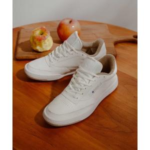 スニーカー メンズ Reebok CLUB C 85 atmos x APPLE BUTTER STORE / リーボック クラブシー 85 アトモス｜zozo