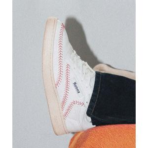 スニーカー Reebok CLUB C 85 atmos x KEBOZ / リーボック クラブシー 85 アトモス x ケボズ「SP」 メンズ レデ