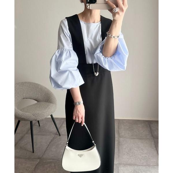 ジャンパースカート ストレート ジャンパースカート ジャンスカ