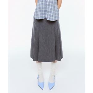 レディース スカート LOW WAIST PLEATS SKIRT / ローウエストプリーツスカート｜zozo