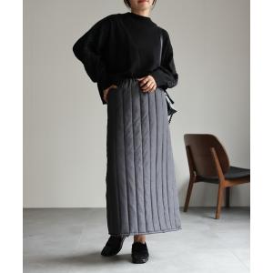 スカート キルティングスカート / タイトナロースカート