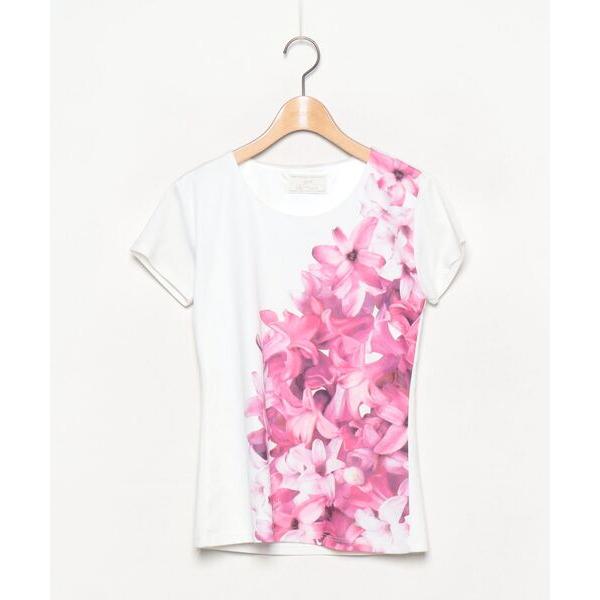 「Rady」 花柄半袖Tシャツ FREE ピンク レディース