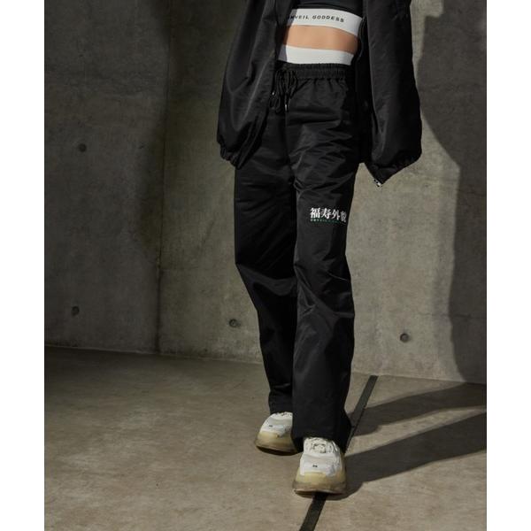 パンツ 「福寿外貌」コットンナイロンストレートパンツ レディース メンズ