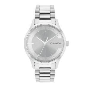 腕時計 「Calvin Klein/カルバンクライン」アイコニック - 3H SS 40MM グレー...
