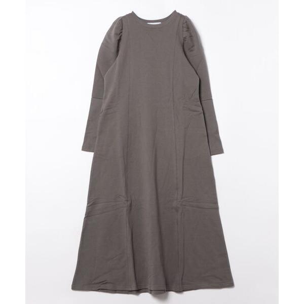 ワンピース TRANOI. / トラノイ パワーショルダーワンピース 203R410 CRU