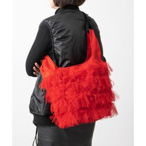 トートバッグ TRANOI.  / トラノイ フリル バッグ 203S603 CRU レディース