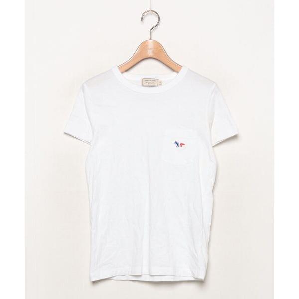 レディース 「Maison Kitsune」 半袖Tシャツ X-SMALL ホワイト