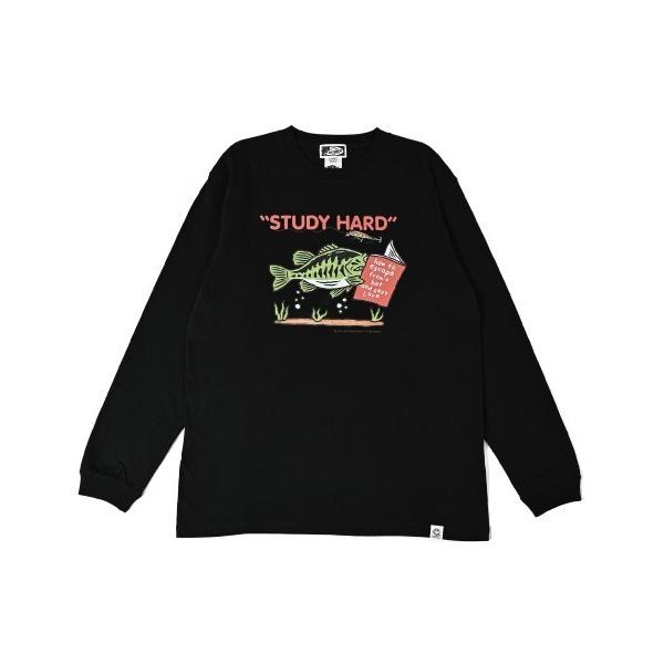 tシャツ STUDY HARD long T-shirt メンズ レディース