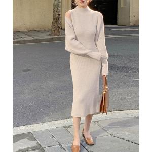 セットアップ ニットワンピースセットアップ レディース