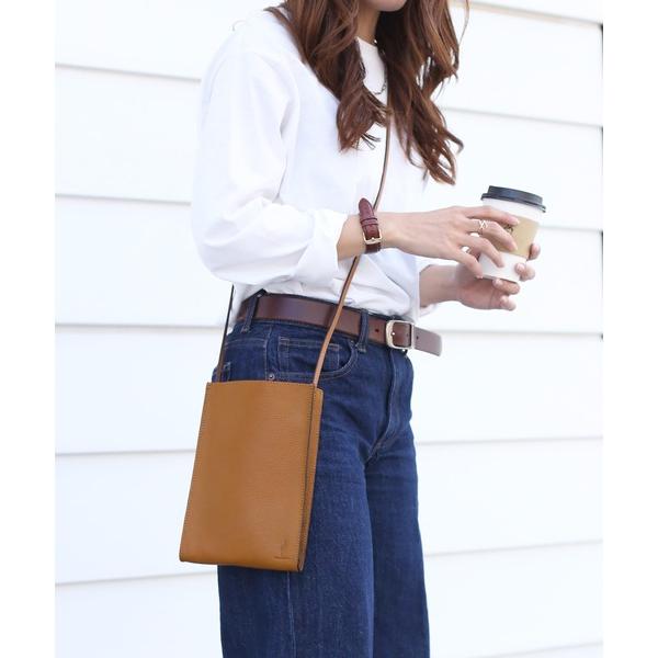 ショルダーバッグ バッグ 「mieno」 spira 牛革ミニショルダーバッグ レディース