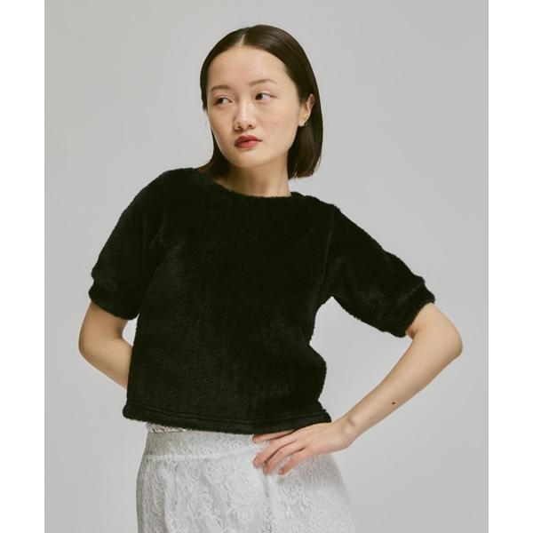 tシャツ 半袖 ECO FUR HALF SLEEVE PULLOVER / フェイクファーハーフス...