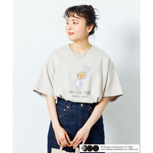 「FREAK&apos;S STORE」 半袖Tシャツ ONE SIZE ナチュラル レディース