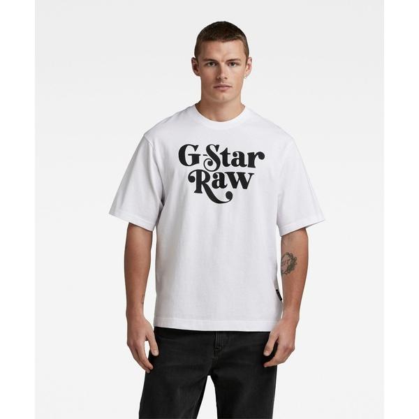 「G-STAR RAW」 半袖Tシャツ X-SMALL ホワイト メンズ