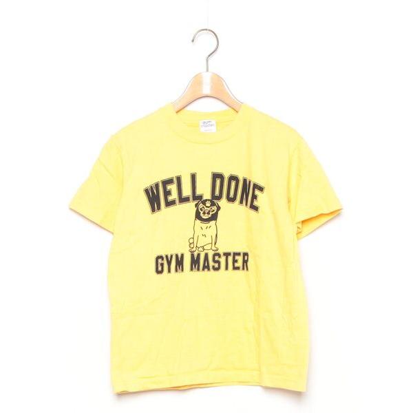 「gym master」 半袖Tシャツ SMALL イエロー メンズ