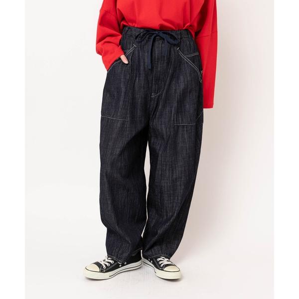 ジーンズ デニム デニムパンツ R4169 コックさんのアトリエパンツ レディース