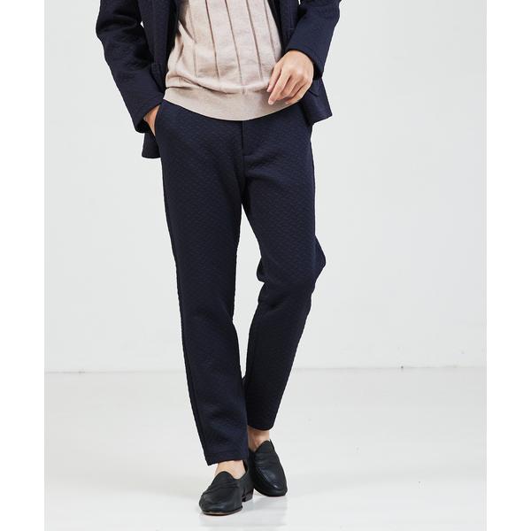 パンツ 「セットアップ対応/MASCHILE」3Dジャガード パンツ メンズ レディース