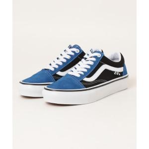 スニーカー メンズ VANS ヴァンズ SKATE OLD SKOOL スケートオールドスクール VN0A5FCB5YD BLUE/BLK/WHT