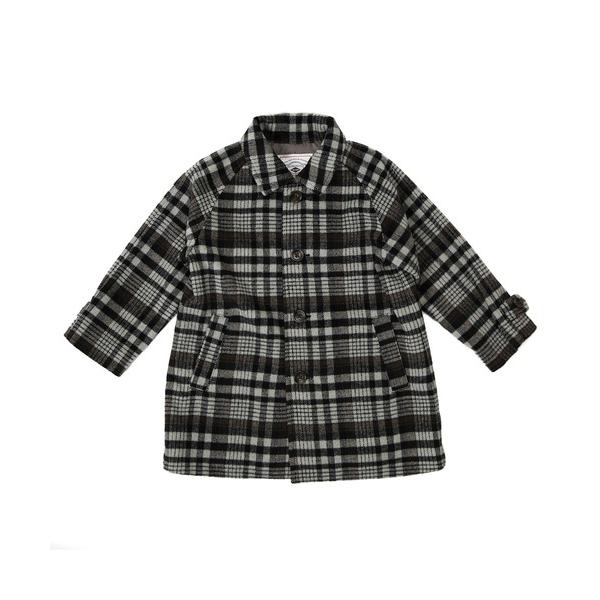コート チェスターコート チェックメルトンコート キッズ 子供服 男の子
