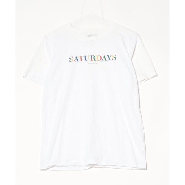 「Saturdays NYC」 半袖Tシャツ S ホワイト メンズ