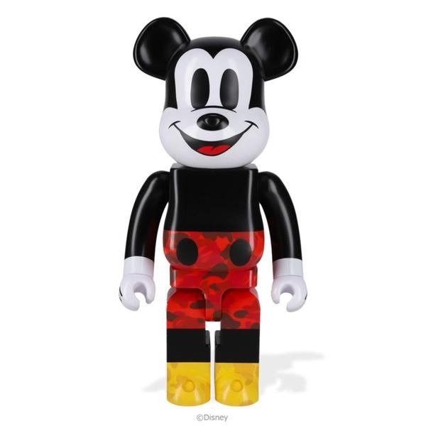 フィギュア BAPE X MICKEY MOUSE ORIGINAL COLOR BE@RBRICK...