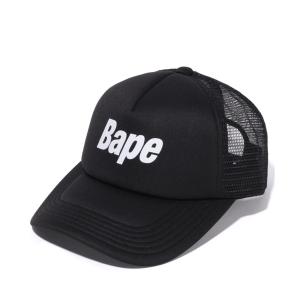 帽子 キャップ メンズ BAPE LOGO MESH CAP M