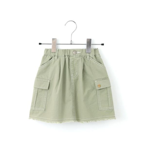 スカート カーゴポケットフリンジスカート80〜140cm キッズ 子供服 女の子