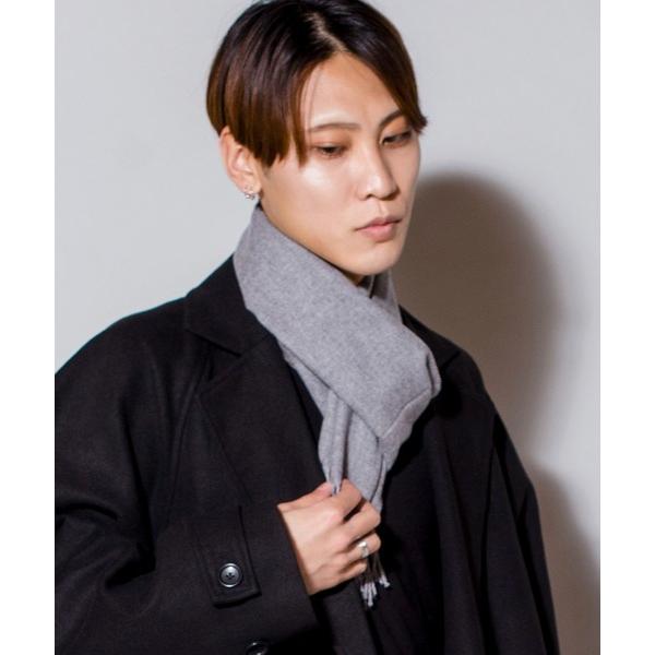 ストール マフラー 「NO ID.」Cashmere-Touch Stole / カシミア タッチ ...