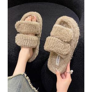 UNTITLED（アンタイトル） サンダル 「SUICOKE」ZAVO フェイクファー