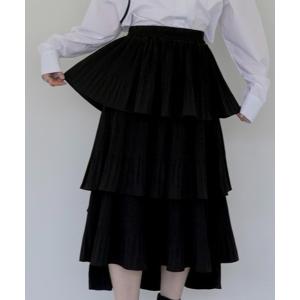スカート レディース unique frill skirt