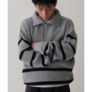セーター ニット PANAP HALF ZIP KNIT メンズ レディース