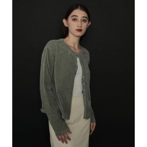 カーディガン グロス ニット カーディガン レディース