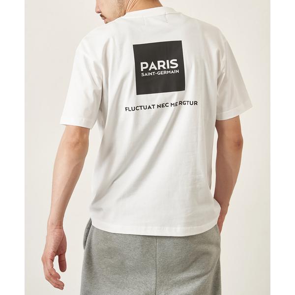 「PARIS SAINT-GERMAIN」 半袖Tシャツ SMALL ホワイト メンズ