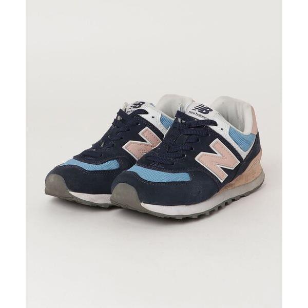 レディース 「New Balance」 ローカットスニーカー 23cm ネイビー