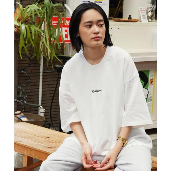 「Mark Gonzales」 半袖Tシャツ「lulu＆arnieコラボ」 LARGE ホワイト系そ...