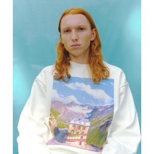 トレーナー スウェット 「「ウェス・アンダーソンすぎる風景展 in 渋谷」× ADAM ET ROPE'」SWEAT / UNISEX メンズ レディ