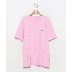 「Maison Kitsune」 半袖Tシャツ L ピンク系その他 メンズ