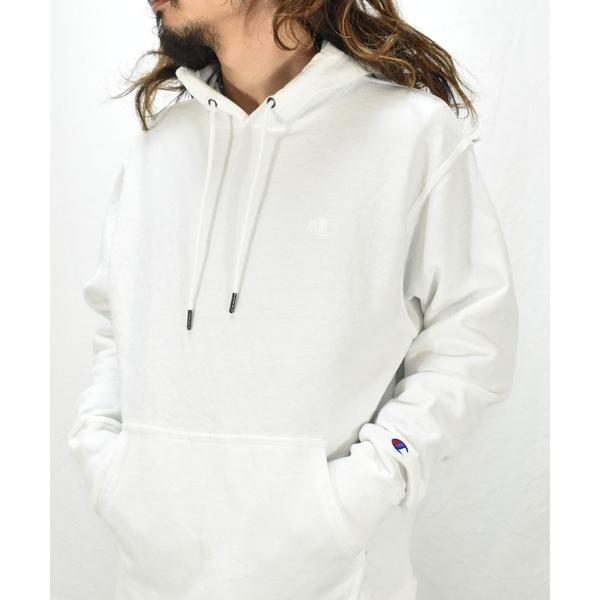 パーカー 「ヴィンテージ古着」Champion / チャンピオン ロゴ刺繍 スウェットパーカー メン...