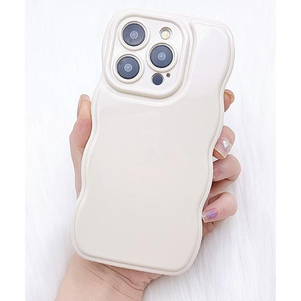 スマホケース クラウドウエーブうるツヤiPhoneカバー