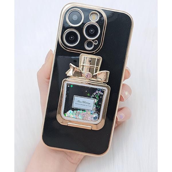 スマホケース スタンドリング付きパフュームiPhoneカバー