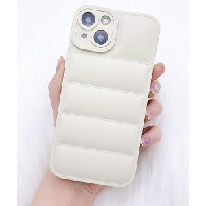 スマホケース 3DキルティングシリコンiPhon...の商品画像