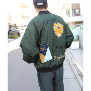 ジャケット MA-1 メンズ 「HUF」ハフ STRATFORD TOUR JACKET ストラトフォード ツアー ジャケット JK00408｜zozo