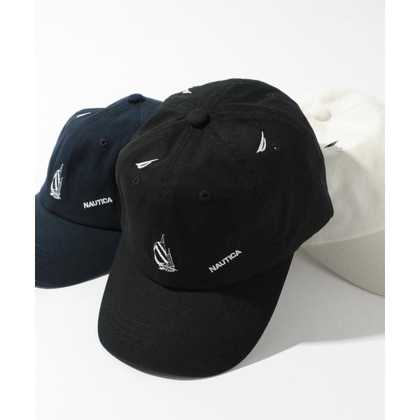 キャップ 帽子 「NAUTICA」ロゴパターン6パネルキャップ NT063 メンズ レディース