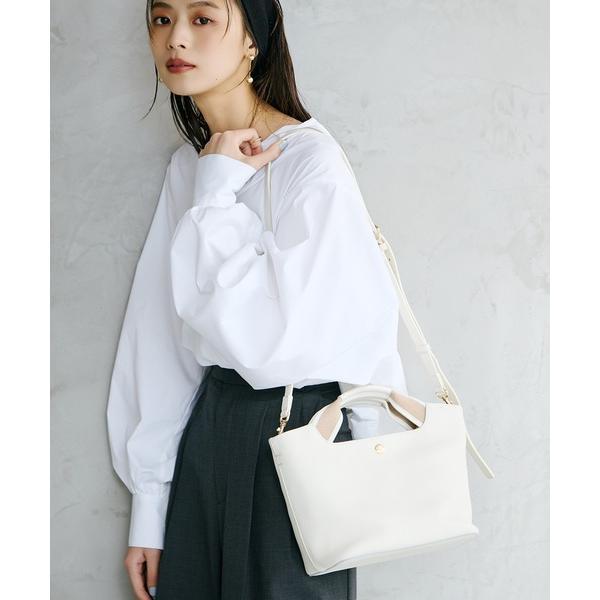 トートバッグ 「TREASURE TOPKAPI」ソフトシュリンク テープハンドル ショルダー付きミ...