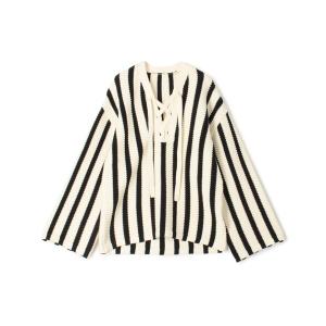 Ballsey（ボールジィ） ニット セーター モスステッチ Vネックプル