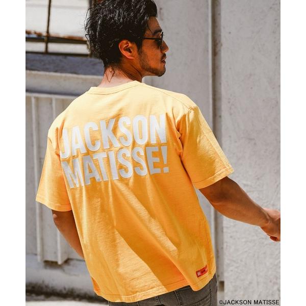 「JACKSON MATISSE」 半袖Tシャツ MEDIUM オレンジ メンズ